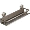 Generico Mensola Per Bagno Con Ventosa | Mensola Organizzatore Doccia - Soluzione Organizzazione Parete per Casa Bagno Cucina, Risparmio Spazio con Porta Shampoo e Saponi