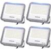 Aigostar Faretto LED Esterno: Proiettore da esterno 50W 6500K- Proiettore da Esterno 4500LM Impermeabile IP65 per Cortile, Giardino, Garage, 4 Pacchi