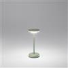 Perenz Lampada Da Tavolo Esterno Soap Moderna Metallo Salvia Led Luce Calda