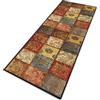 MENGH Tappeto Runner Lavabile Antiscivolo Disegno Geometrico 3D, Spessore 6 mm, Tappeto Salotto per Cucina e Bagn, Soggiorno, corridoio 50x140cm