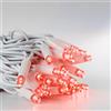 HAND - Luci Di Natale da Esterno Professionali a Risparmio Energetico e Alta Impermeabilità - Luminarie Natalizie da Esterno (Rosso Rubino, 20 Metri (200 LED))