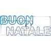Ma Maison Insegna Luminosa - 324 LED, Neon, Scritta "Buon Natale", Colore Bianco Ghiaccio, Blu, Cavo da 1,4 mt - Uso Interno/Esterno