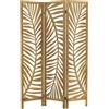 ML DESIGN modern living ML-Design Paravento Pieghevole 3 Pannelli Fukuoka in Legno Naturale 170x121 cm Schermo Separatore Autoportante per Interni, Divisorio Stanza, Separé Decorativo Camera da Letto, Soggiorno o Ufficio