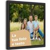 Cimpress Tela Personalizzata con Foto e Cornice, 30 × 30 cm, personalizzabile con immagine o testo, decorazione da parete per casa o ufficio, artwork moderno, regalo fotografico personalizzato