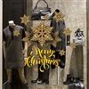 kina - UVNT0014 Vetrofanie Natalizie Adesivi Decorazione Vetrine Negozi Trasparente Removibile Riposizionabile - Palline Natale Ing Merry Christmas Buone Feste Happy New Year 90x35 cm