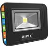 AIPIY FARO LED ESTERNO 50W RESA 500W LUCE CALDA 3200K ALTA LUMINOSITA IP66 SLIM
