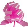 PuntoCasaStore 50 Nastri COCCARDE AUTOTIRANTI GRANFIOCCO Confezione Regalo Auto Antenna SPECCHIETTO Feste Varie Misure E Colori Alta QUALITA' (Nastro 3 CM DIAM. 12 CM, Rosa Fluo)