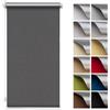 SANITEASY Tende a Rullo Oscuranti su Misura, Tende a Rullo per Interni Senza Forare, Termica Isolante, Tende per Finestre, Tende a rullo per interni - 13 Colori, Larghezza 30-129 cm, Altezza 150-220 cm