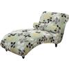 ELYSYSRL Copri Chaise Longue Elasticizzato Senza Braccioli per Soggiorno Fodera Copertura (Color : #11)