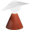 STILNOVO Lampada da tavolo STILNOVO FANTE Table or Wall light.Lampadina LED inclusa, attacco 1xE27.