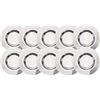 Brilliant AG G03093/82 Downlight LED 0.45 W, un pacco con 10 pezzi
