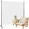Sonnewelt Paravento, 180 x 180 cm, Colore Beige, Divisorio per la Privacy, 1 Divisorio