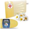 BELTALIA Cuscino Cervicale Alto 16 cm Aromaterapico Antirussamento - Dispositivo Medico Classe 1 Detraibile - Traspirante - Fodera Jersey - Made in Italy - (Camomilla Jersey, 73X43 H16)