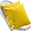 SWJ-swjssb Fodere per Cuscini 80x80 Esterno Giardino Copricuscini Impermeabili Divano Set da 2 Federa Cuscino 60x80 70x70 Grande Copri Cuscino Decorazione Sofa Pillow Covers(Giallo,40x60 cm Set of 2)
