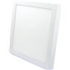 JANDEI - Faretto LED da incasso da 24W, forma quadrata, superficie bianca. Perfetto per casa, soggiorno, corridoio, camera da letto, ufficio. Dimensioni 28,5 x 28,5 x 3 cm. (Bianco neutro 4200K)