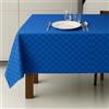 Corredocasa Tovaglia da tavola Antimacchia e Impermeabile Made in Italy - No Stiro, Idrorepellente, Facile da Pulire - Ottima qualità, Disponibile in Vari Colori e Misure (Blu, 18 Posti 140X360)