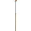 EXO LIGHTING - Lampada a sospensione TANIA, oro led SMD 4W (60,8cm). Lampada a sospensione minimalista e moderna ideale per soggiorni, cucine, banconi e ricevimenti.
