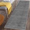 Mreoqja Tappeto Passatoia Corridoio Cucina Lavabile 40 x 150 cm Grigio Tappeto per Cucina Antiscivolo Vintage Tappeto Corridore LungoTappeti Runner Passatoia Ingresso per Cucina Lavanderie Salotto Camera