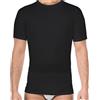 Liabel Maglietta Intima Uomo Felpata 3-6 Pezzi Girocollo Maglia Uomo in Caldo Cotone 2828 (3 Pezzi Nero, S)