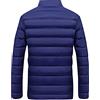 YULONGESS Piumino Uomo 100 Grammi Leggero Invernale Elegante Giubbotto Caldo Casual Tinta Unita Trapuntato Giacca Impermeabile Trapuntato Antivento Piumino Manica Lunga Ripiegabile Comodo Cappotto Con Cerniera