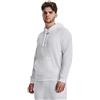 Under Armour Rival Fleece Hoodie Maglia di Tuta, (100) Bianco / / Nero, X-Large Uomo