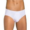 Sloggi Slip Uomo in Cotone Elasticizzato, Offerta 4-6-8 Pezzi, Slip Uomo in Cotone Basic Midi (XL, 6 Pezzi.Bianco)