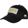 SKR - Cappellino El Cartamodello nero con stemma riflettente Medellin Colombia Baseball - unisex Nero taglia unica