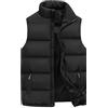 Generic Gilet Imbottito Uomo Invernale, Gilet Da Uomo, Giacca Smanicato Leggero Con Tasche a Cerniera Giubbotto Autunnale Termica In Piumino Senza Maniche Perfetta Per Escursionismo E Attività Invernali
