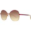 Swarovski SK0368 5871F Occhiali da Sole, Bordeaux/Altro/Marrone Sfumato, Taglia Unica Unisex-Adulto