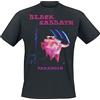 Black Sabbath Paranoid Tracklist Uomo T-Shirt Nero L 100% Cotone Regular