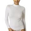 VAJOLET BY SELINA Lupetto Donna Manica Lunga Caldo Cotone VAJOLET M/L 6269 Selina Bianco E Nero 3-4-5-6 (Bianco, 6 XXL IT Donna)
