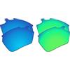 EZReplace Lenti di ricambio compatibili con occhiali da sole Rudy Project Stratofly (lenti polarizzate) - Adatto per Rudy Project Stratofly Frame (blu ghiaccio + verde primavera), Blu ghiaccio +