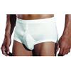 Perofil - Slip classico uomo con apertura in Filo di Scozia ultrafine, 7/XXL, BIANCO