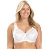 MISS MARY OF SWEDEN Reggiseno con Ferretto e Spalline Antiscivolo Miss Mary Amsterdam 6e White