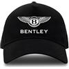 Genérico Berretto Nero per Fans Bentley Auto - Logo Bianco - Cotone Eco, Nero , Taglia unica