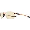 Revo Occhiali da sole Descend N: Lenti Polarizzate Filtri UV, Montatura Rettangolare Senza Montatura, Montatura Blush Con Lenti Champagne