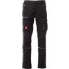 PAYPER Next 400 Pantalone Elasticizzato con Porta Ginocchiere High Tech in Poliestere e Cotone, Colore: Nero, Taglia: 48