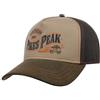 Stetson Cappellino Pikes Peak Uomo - Strapback cap Berretto Baseball Fibbia in Metallo, con Visiera Estate/Inverno Primavera Estate Autunno Inverno - Taglia Unica Blu-Oliva
