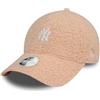 New Era WMNS Borg 9Forty - Berretto regolabile NY Yankees, rosa, taglia unica