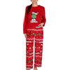sarcia.eu Grinch Natale, Peluche, Pigiama da Donna a Due Pezzi, Pigiama Caldo con Maniche Lunghe (IT, Testo, XL, Regular, Regular, A)