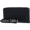 Calvin Klein Ultralight Zip Around Wallet with Wristlet Black