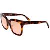WEB Occhiali da Sole Web WE0222 52Z DARK HAVANA 49/19/ WOMAN