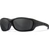 Wiley X Wx Gravity, Occhiali da Sole Unisex Adulto, Prismature Grigio / Montature Nere Opaco, M/L