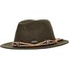Steigenhöfer Manufaktur Steigenhöfer - Cappello tradizionale da uomo, in feltro, stile tirolese, misura regolabile, con fascia per sudore, 100% lana vergine, per foreste, escursioni e Oktoberfest, verde, 58
