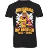 Bughyprint Tshirt Maglia Maglietta Uomo Hulk Hogan Hulkamania Wrestling Wrestler, XXXL
