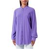 United Colors of Benetton Camicia 5wpwdq04r, Camicia Donna, Pervinca 30F, L