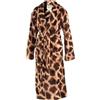 iSleep Accappatoio Giraffa, Brown, pile, donna uomo, S-M-L/XL, Marrone, XL
