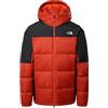 The North Face Piumino da Uomo con Cappuccio Diablo Down Arancione Taglia L Cod 4M9L-T97