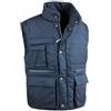 Sottozero Gilet Lavoro Multitasche Imbottito Uomo Giubbino Smanicato Antares Tasche brico (3XL)