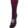 FLOKY - Run Up Medium Beyond 25 - Calze biomeccanica sportiva - Nero/Fucsia - Taglia XS/S